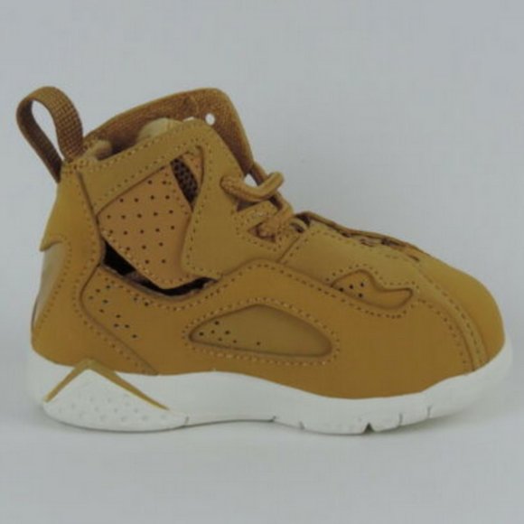 Jordan True Flight BT Toddlers Shoes Leather Golde - Picture 3 of 12